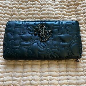 Guess Black Embossed Wallet